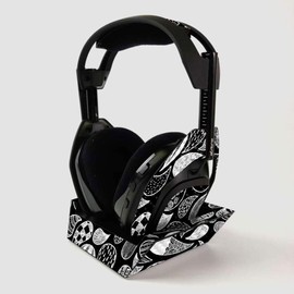 MightySkins Carbon Fiber Skin For ASTRO Gaming A50 Wireless Headphones + Base Station - Drops | Protective, Durable Textured Carbon Fiber Finish | Easy To Apply | Made in the USA