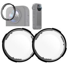 Honbobo Lens Guard Premium for Insta360 X4, Glass Lens Protector, Rotating Lens Case Cover Lens Protective Accessories for Insta360 X4