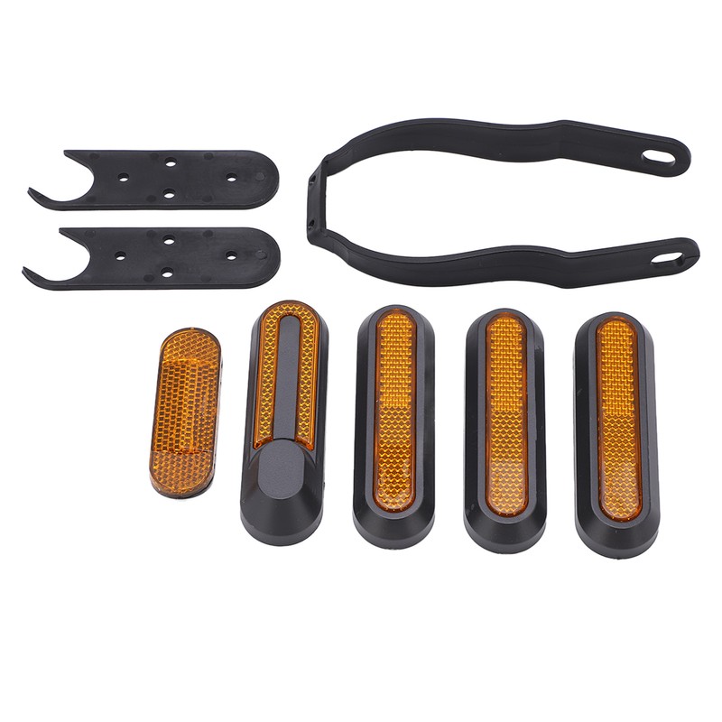 Wheel Reflective Strip Scooter Night Reflector Parts with Screws Bracket