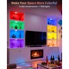 LOINSGLIM 6-Pack Puck Lights with Remote, 1800mAh Rechargeable Under Cabinet