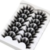 Losha Lashes Pack 7 Pairs Fluffy Faux Mink Eyelashes Soft