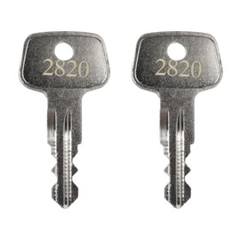 2820 X-Cargo Luggage Roof Replacement Key,X-Cargo Roof Rack Key Karrite Ski Bike xcargo Carrier Skyline Sportrack XL,Replacement Keys for X-Cargo roof Racks[2 Pack]