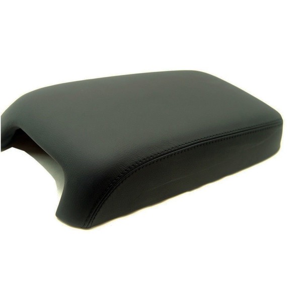 Fits 2011-2018 Dodge Charger Synthetic Black Leather Center Console Armrest Cover . (Skin Only)