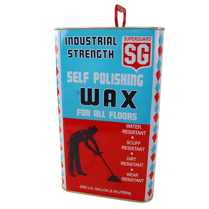 Safeguard 128 OZ Fluid Ounce Industrial Strength Self Polishing Floor