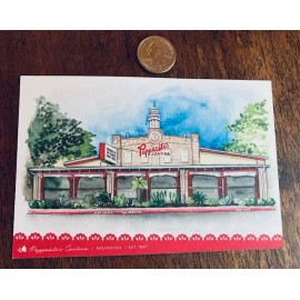 Pappsito's Tex-Mex Restaurant POSTCARD - Texas Mexican Food - Dallas Fort Worth