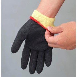 Showa Gloves GW343 Cold Protection Light Grip Back Fleece-Lined Red (M, 1 Pair)