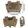 Tactical Helmet Battery Pouch Counterweight Pouch with Hook&Loop