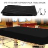 Fiacvrs Billiard Table Cover, Durable Oxford Billiard Pool Table Cover