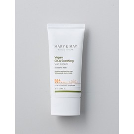 Marienmay [마리엔메이] 비건 시카 수딩 선크림 SPF50+ PA++++ 50ml [Marienmay] Vegan Cica Soothing Sunscreen SPF50+ PA++++ 50ml