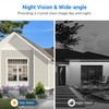 SwagBuzz Wireless 1080p Wi-Fi Video Doorbell Camera with Night Vision,