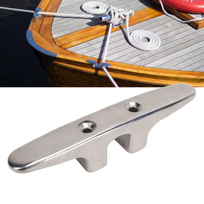 Boat Dock Cleat Stainless Steel Deck Rope Tie Down Anchor