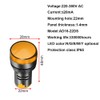 Gebildet Pack of 12 22 mm 220 V-380 VAC/20 mA