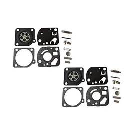 Carburetor Repair/Rebuild Kit Replaces ZAMA RB-64 for Zama C1U Carburetors Echo SRM2305 2015 2455 GT2000 2150 HC1600 2000 2300 (Pack of 2)