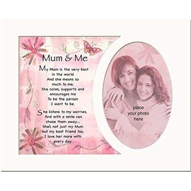 Homestreet Gifts Memory Mounts Mum & Me Gift For A Photo Frame 10 x 8 Inch