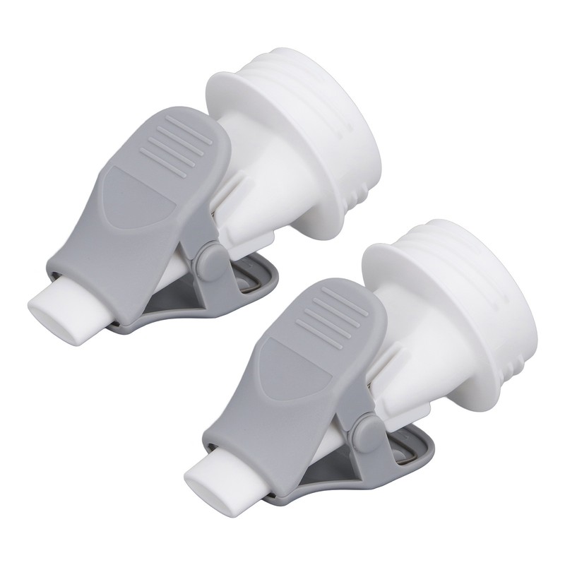 2Pcs Breastmilk Storage Bag Adapter Portable Convenient Use Wide Mouth