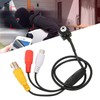 Mini Security Camera Waterproof Night Vision 170° Wide Angle NTSC
