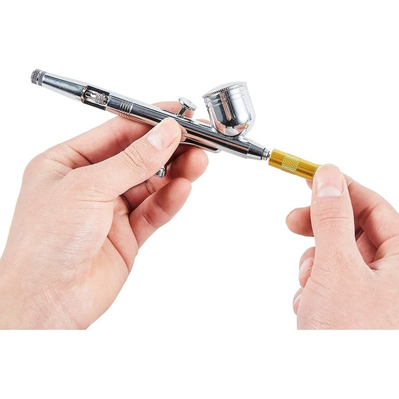 Magicrose 24pcs Airbrush Replacement Parts Kit with Airbrush Nozzle,Needle,Nozzle Cap,Mini