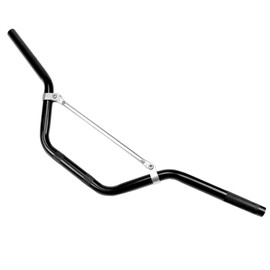 JCMOTO Handlebars 22mm 7/8" Motorcycle Sport Bikes for Dirt Pit Bike Motorcycle (BLACK)