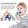 Soft Rubber Blocks Babies Children Chewing Silicone Early Childhood Educational