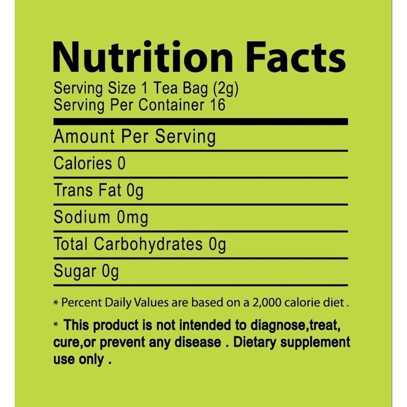 GT Aloe Vera Green Tea, 1.13 Ounce Box (16 Tea