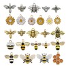 Wasise Bee Charms - 25PCS Bee Charms for Crafting, Cute