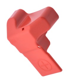 Under-Hood Positive Battery Terminal Post Cover Compatible for Do-dge RAM 1500 2013-2021 RAM 2500 3500 2013 2014 2015 2016 2017 2018 68164628AA Red Battery Terminal Boots Insulating Covers