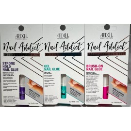 Ardell Nail Addict Nail Glue - CHOOSE ITEM! - Brush-On Nail Glue, 0.14 oz.