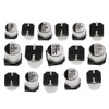 400Pcs Lot 1UF-1000UF 6.3V-50V 24 Value SMD Aluminum Electrolytic Capacitors