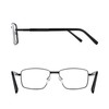 RB.Pilot Rectangle Reading Glasses for Men Blue Light Blocking Computer