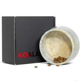 KOALA PAL Marble Dog Bowl (S - 21oz, Oceania Blue)
