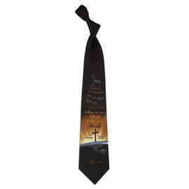 LOVED THE WORLD - John 3:16 SILK TIE