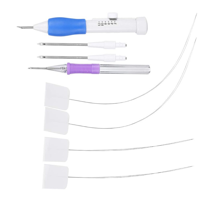 Magic Embroidery Pen Kit, Knitting Stitching Tool Punch Needle Set
