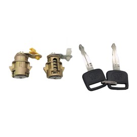DL-227/DL-115 Door Lock Cylinder Set Compatible with 89-92 Toyota Pickup 89-98 4Runner 69052-12210, 69051-12210, 69051-12270, 69052-12270, 69051-12220