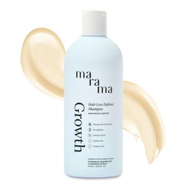 MARAMA | Growth Shampoo Manzanilla 500 ml - Para Todo Tipo de Cabello | Sin Sulfatos y Parabenos | Shampoo Anticaída que Nutre el Cuero Cabelludo | Fortalece e Hidrata