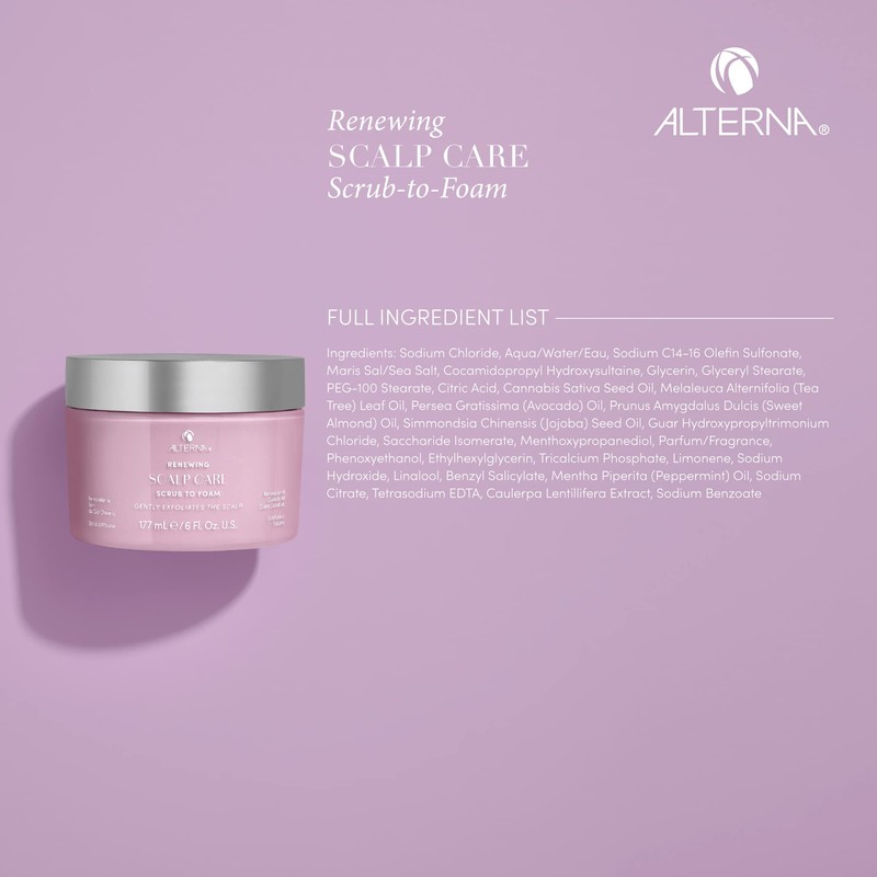 Alterna Renewing Scalp Care Scrub To Foam 177 ml -