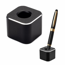 OneLeaf Pen Holder, Stylish, Pen Stand, Pen Holder, Pen Holder, Fountain Pen Holder, Pencil Stand, Ballpoint Pen Stand, Desk Pen Stand, Aluminum Alloy, Anti-Slip, Easy to Use, Office, Meeting Room,