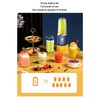 300ml Portable Blender Cordless for Shakes Juice Six Blades USB
