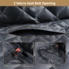 Viaviat Dog Car Seat Cover,Pets Back Seat Extender,600D Heavy Durable