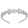 HAARallerliebst Hair Hoop (Stars | Gold Silver Glitter) for Girls