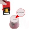 FUNFANG Date Stamp Printer, Portable ABS Plastic Rectangular Date Printer,