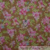 Clothworks BonEful Fabric FQ Cotton Quilt Brown Pink Blue Green