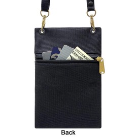 Danny K. Women's Tapestry Crossbody Cell Phone or Passport Purse, Handmade in USA (L'AMOUR)