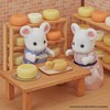 Calico Critters, Marshmallow Mouse Family, Dolls, Dollhouse Figures, Collectible Toys,