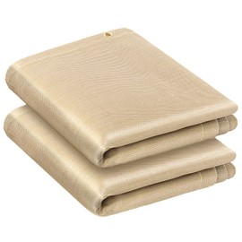 ARCCAPTAIN 2 Pack Welding Blanket 4x6ft, Heavy Duty Fiberglass 1022 °F Heat Resistant Fabric Welding Blankets Fireproof Thermal Resistant Insulation Welding Curtain for Grill, Smoker