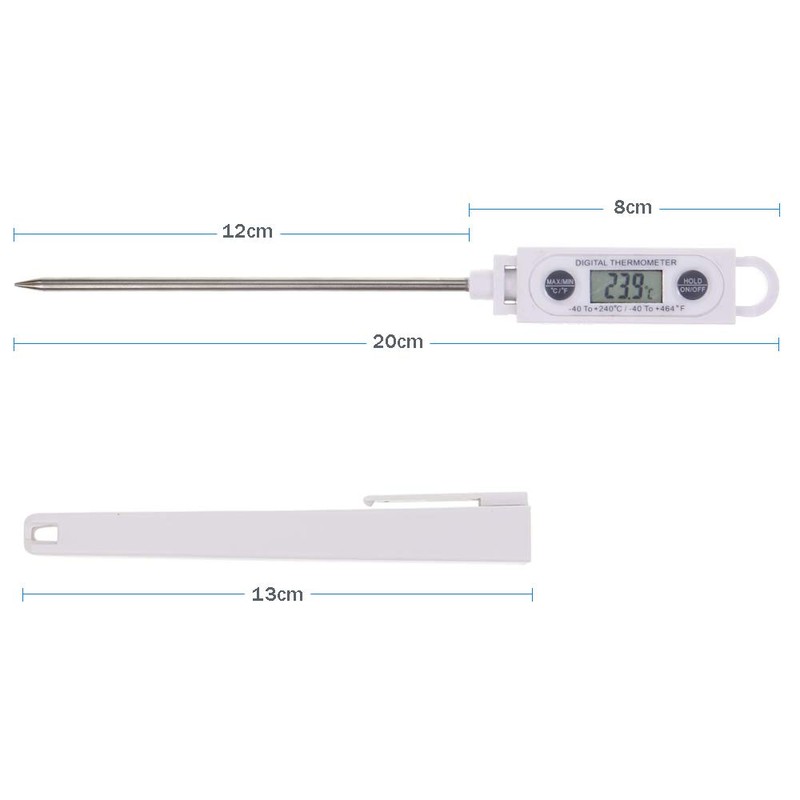 Brannan Digital Food Probe Thermometer and 2 Point Traceable Calibration