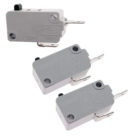 KW3A Microwave Oven Door Switch 16A 125/250V Door Interloc (2 Normally Open and 1 Normally Closes)