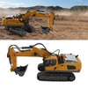 1:20 Scale Remote Control Excavator Construction Tractor Light Music 11