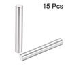 TOP-VIGOR 15Pcs 6mm x 40mm Dowel Pins Shelf Support Pegs,