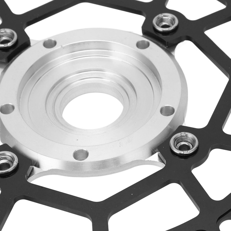 Aluminum Alloy 46T 104 BCD Chainring and Adapter Replacement for