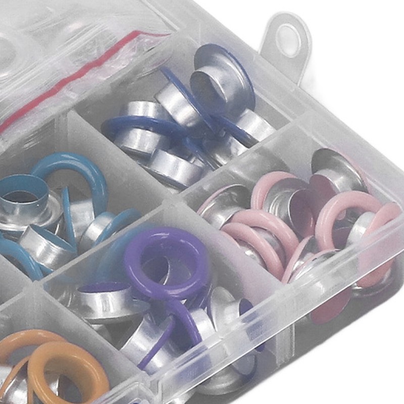 Eyelet Kit 10mm Colorful Durable Metal Wide Application Easy Installation